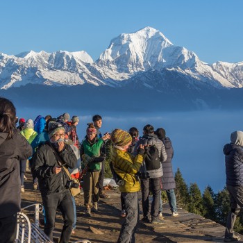 Mt. Dhaulagiri view from Poon hill